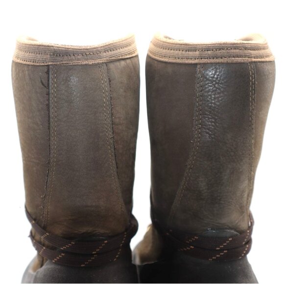 Muck Mens Brown Lace-Up Waterproof Work Boots Sz 11 Vibram Sole Grunge Gorpcore main image 7